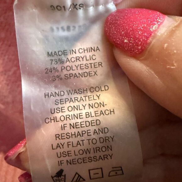 Vince Camuto size XS bubblegum pink sweater - Picture 7 of 7